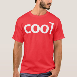 Vittext för coola med minimal typografi t shirt