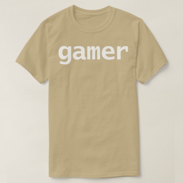 Vittext för minimal typografi t shirt (Design framsida)