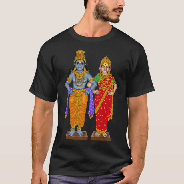 Vitthal Rukmini T-Shirt (Framsida)