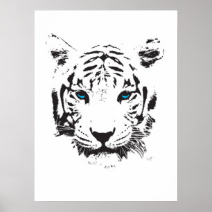 Vittiger med blåttögon poster