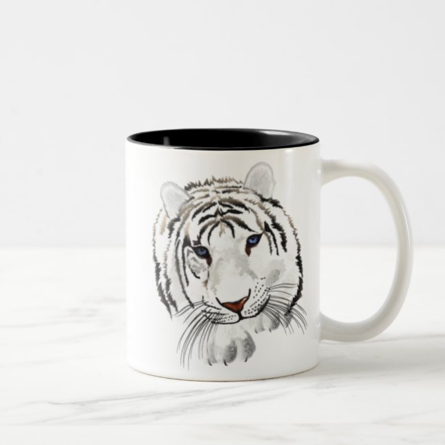 Vittigermugg Två-Tonad Mugg (Höger)