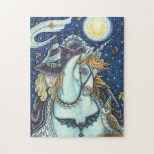 VITTNAD AV SÖMNIG HOLLOW Headless Horsewomen PUZZL Pussel