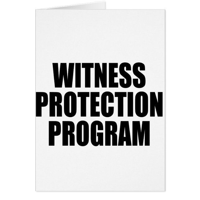 vittne hälsningskort (Framsidan)