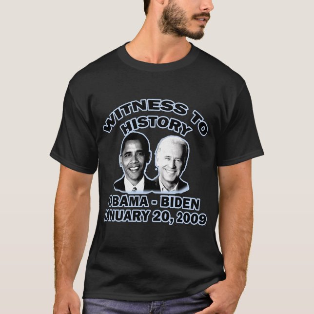 VITTNE TILL SKJORTAN FÖR HISTORIEINVIGNING T TEE SHIRT (Framsida)