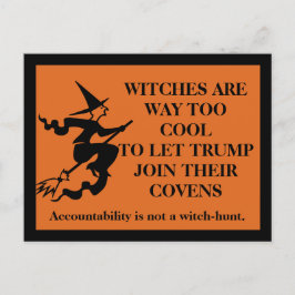 Vittnen är Coolor. Trump är inte. Vykort