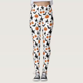 Vittnen, Fladdermöss och påsar Halloween Leggings
