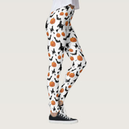 Vittnen, Fladdermöss och påsar Halloween Leggings