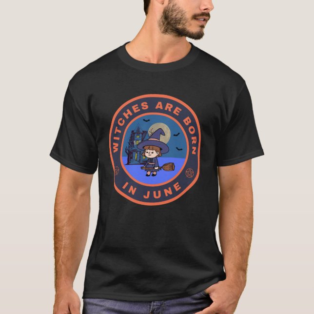 Vittnen föds i juni t shirt (Framsida)