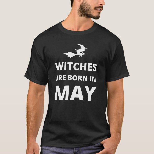 Vittnen föds i maj t shirt (Framsida)