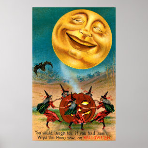Vittnen som dansar under Måne Poster
