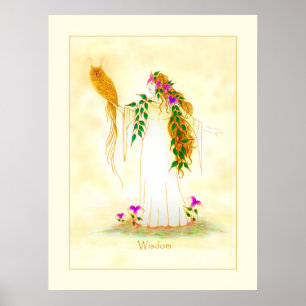 Vittnesgudinna Poster