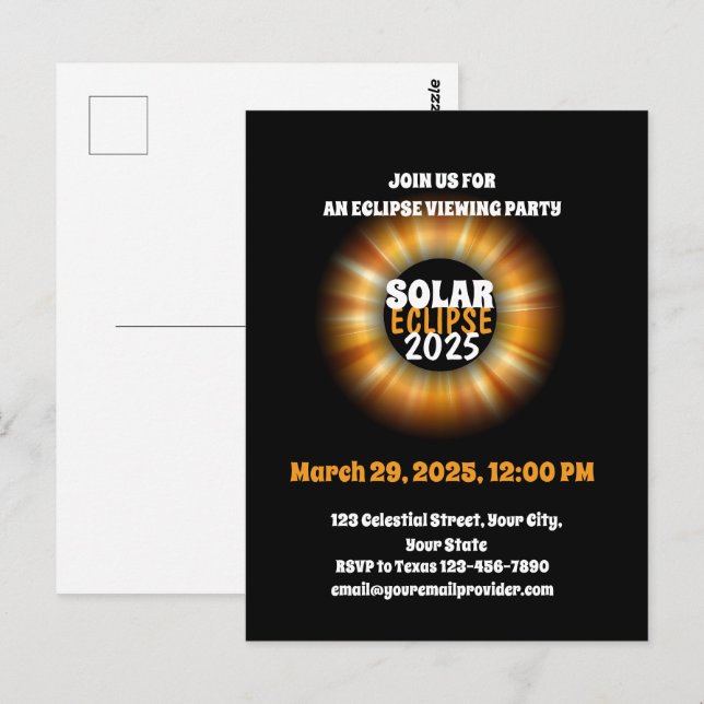 Vittnesmål 3/29/2025 vykort (Fram/baksida)