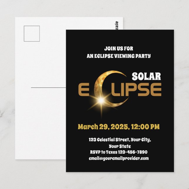 Vittnesmål 3/29/2025 vykort (Fram/baksida)