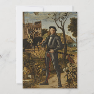 Vittore Carpaccio - Young Knight in a Ligcape