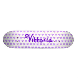 Vittoria i Lila Skateboard Bräda 20,5 Cm