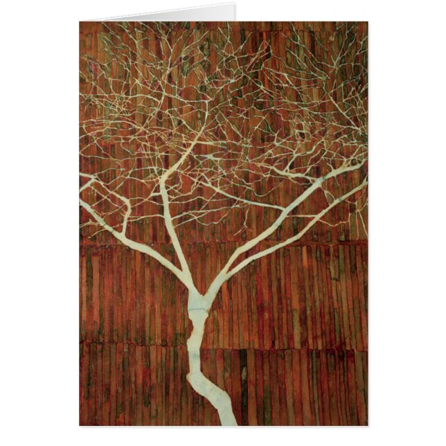 Vitträd 2006 hälsningskort (Framsidan)