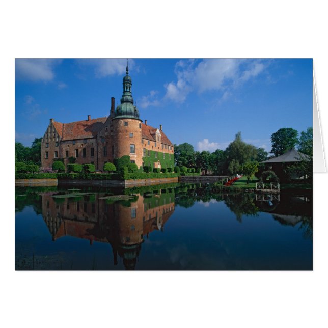 Vittskovle Castle, Skane, Sverige Hälsningskort (Framsidan Horizontal)