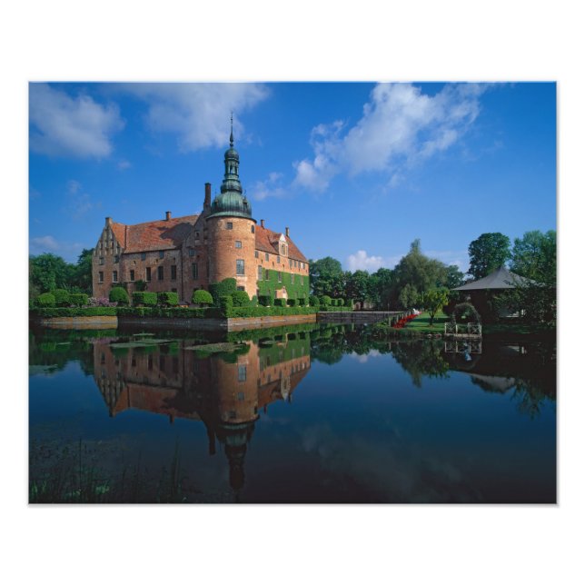 Vittskovle slott, Skåne, Sverige Fototryck (Framsidan)