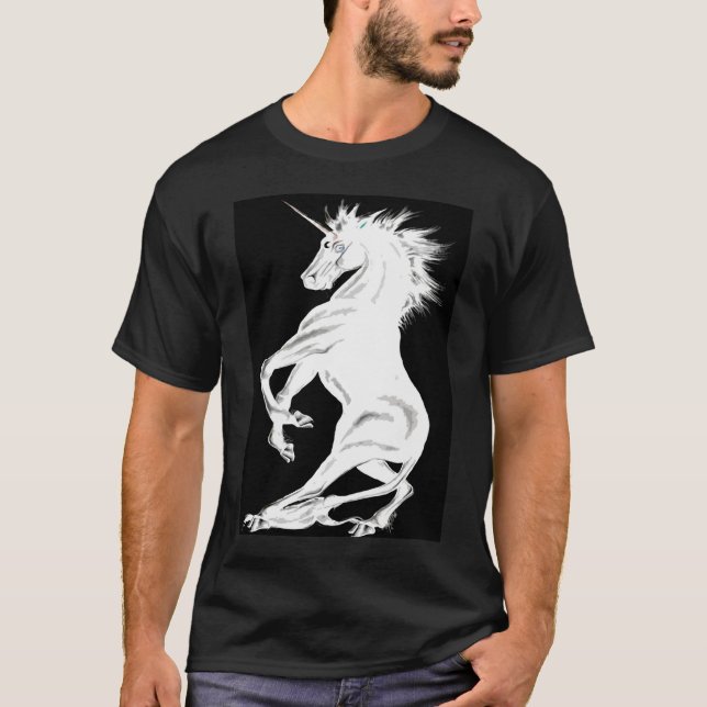VitUnicorn Tee Shirt (Framsida)