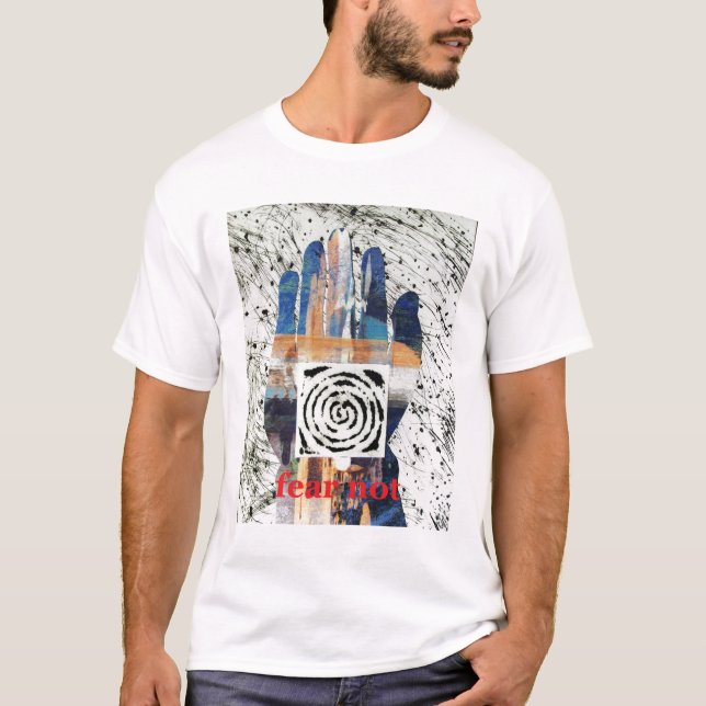 Vitutslagsplatsen Buddha räcker T Shirt (Framsida)