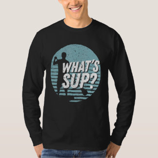 Vitvadssaft Coola Sup Paddling Ställande Padding T Shirt
