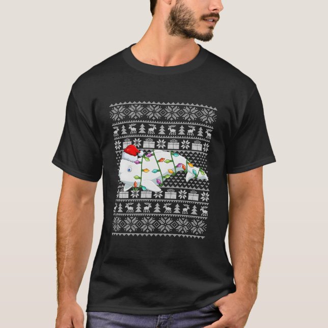 Vitval-Santa ful vitval T Shirt (Framsida)