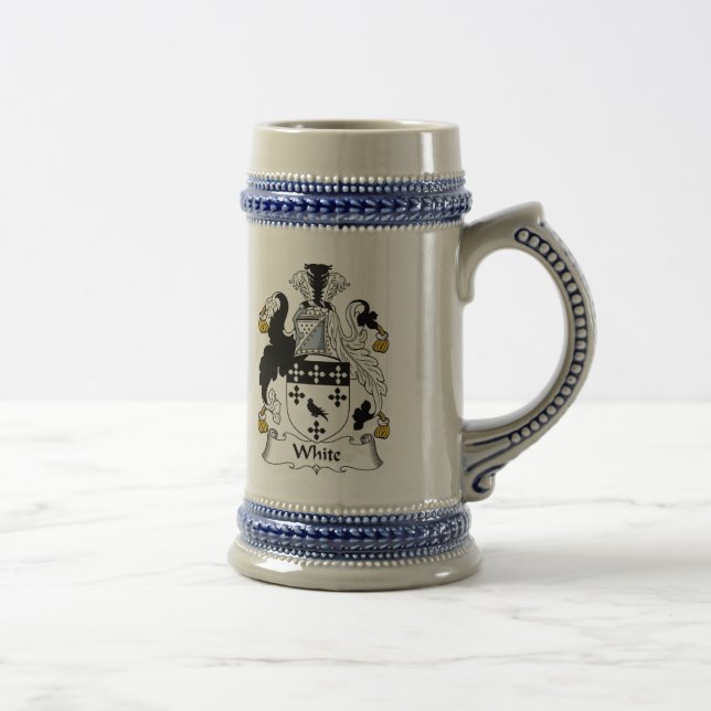 Vitvapensköld Stein - familjvapensköld Sejdel (Höger)