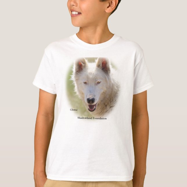 Vitvargen lurar T-tröja T-shirt (Framsida)