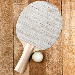 Vitvättat Trä Pingisracket