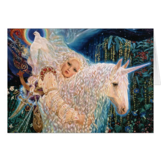 Vitvind av Elizabeth Kyle. Hälsningskort