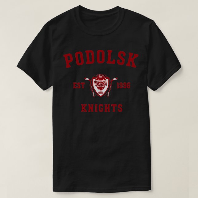Vityaz Podolsk Kontinental Hockey Team T Shirt (Design framsida)