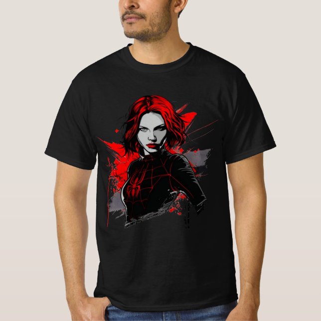 Viúva Negra T Shirt (Framsida)