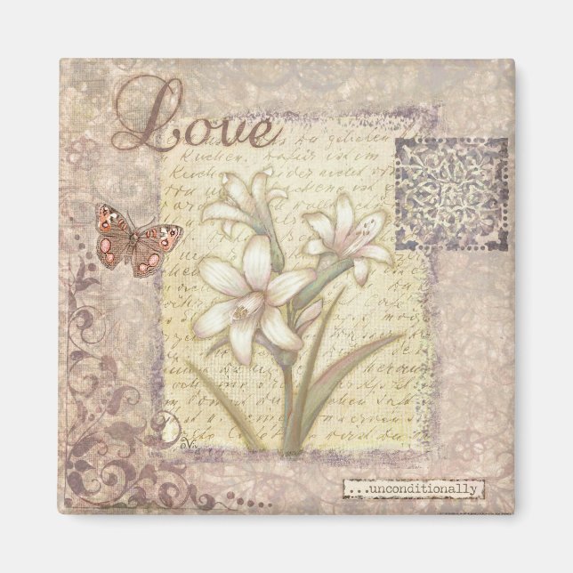 VIV20 Ord 1 Kärlek.tif Magnet (Framsidan)