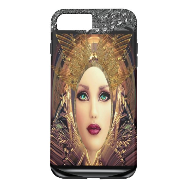 Viv Cyborg Babe 7 Plus Case-Mate iPhone Skal (Baksida)