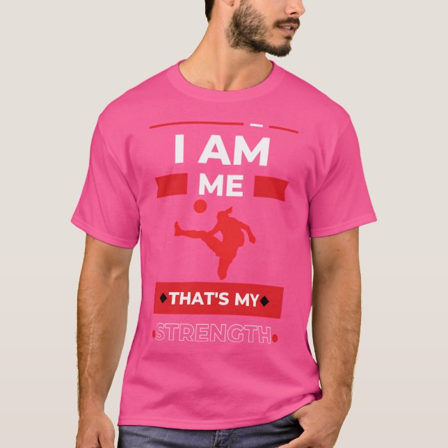 Viv Miedama citerar - jag är jag T Shirt (Framsida)