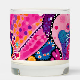 Viva Bloom Scented Burk Candle