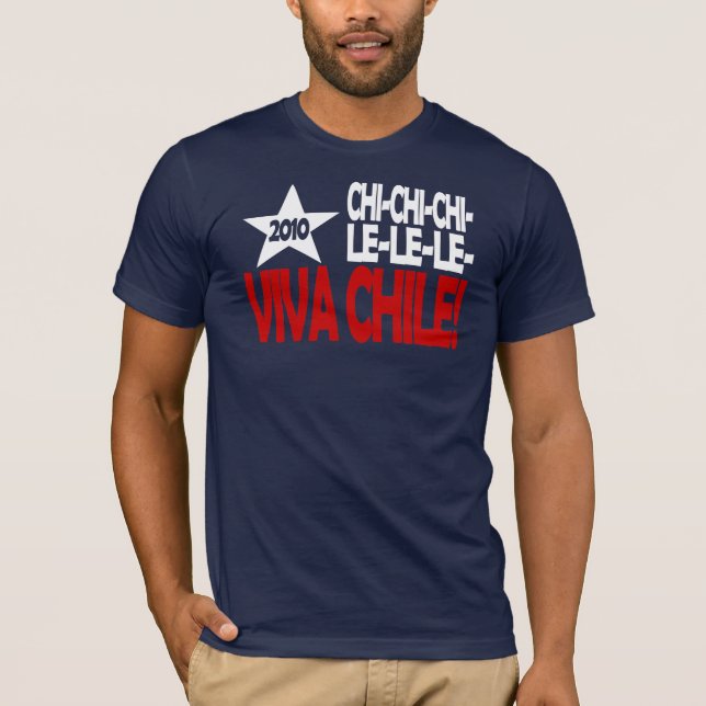 Viva Chile utslagsplats T-shirt (Framsida)