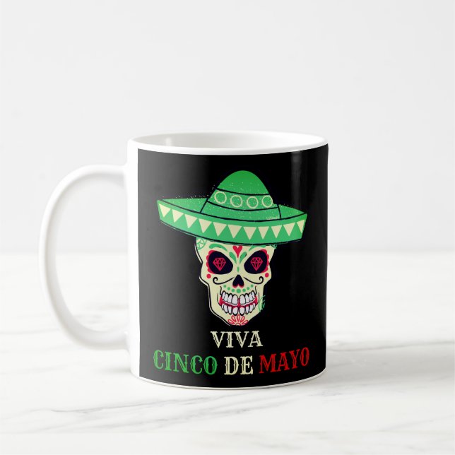 VIVA CINCO DE MAYO Lekskalle party presentidé Kaffemugg (Vänster)