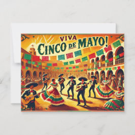 Viva Cinco de Mayo! Vykort