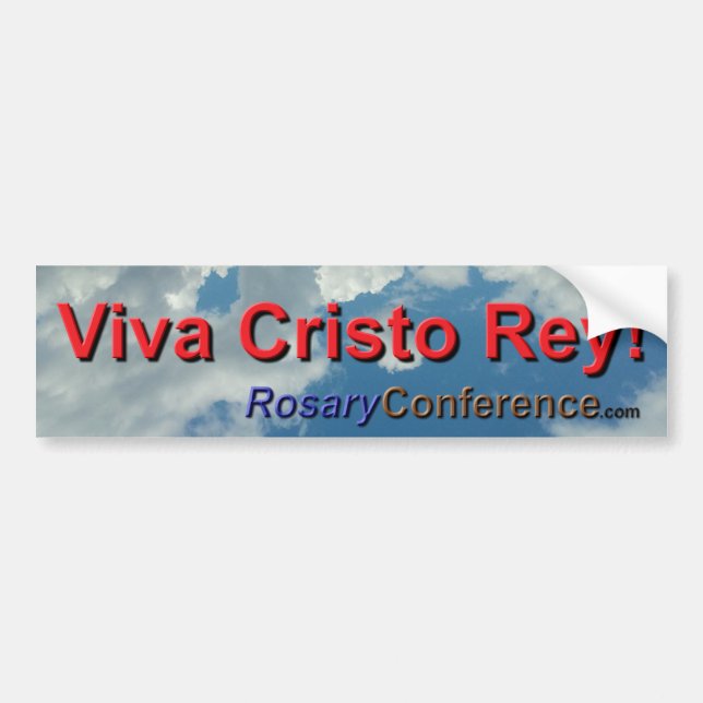 Viva Cristo Rey! Bildekal (Framsidan)