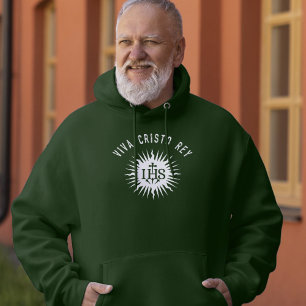 Viva Cristo Rey Catholic Cristeros Gift Hoodie