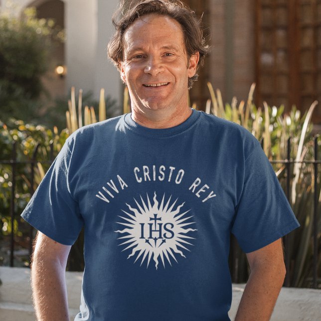 Viva Cristo Rey Catholic Cristeros Gift T Shirt (Skapare uppladdad)