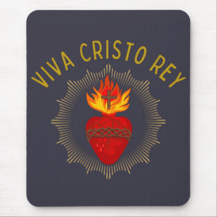 Viva Cristo Rey Catholique Cristeros Helig Heart Musmatta