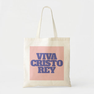 Viva Cristo Rey Catholique Tote Tygkasse