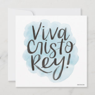 Viva Cristo Rey! Kort för hälsning