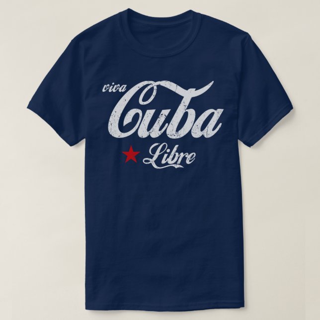 Viva Cuba T Shirt (Design framsida)