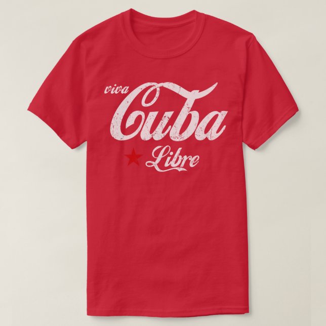 Viva Cuba T Shirt (Design framsida)