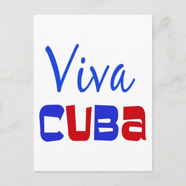 Viva Cuba Vykort (Framsida)