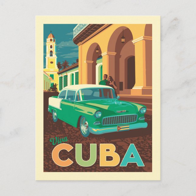 Viva Cuba Vykort (Framsida)