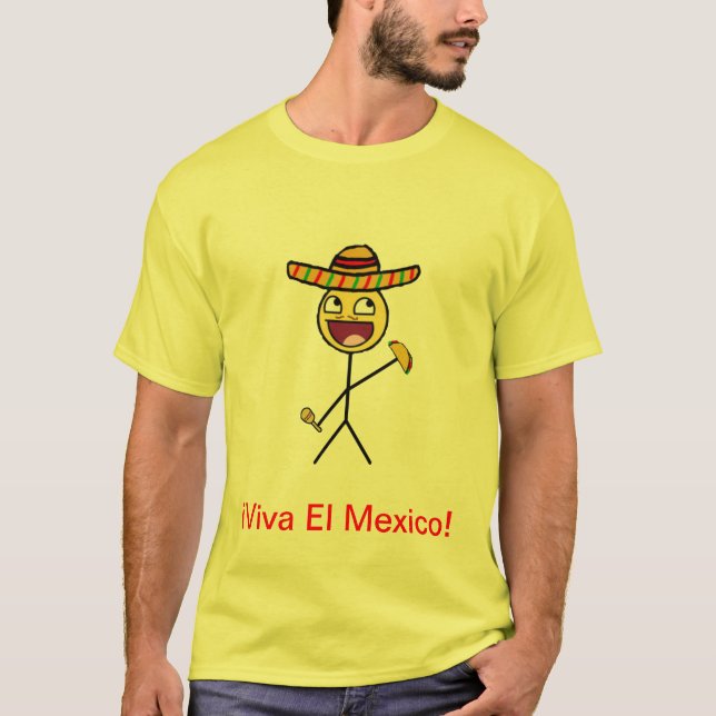 ¡ Viva El Mexico! Tee (Framsida)